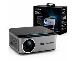 LumeWorks Titan Full HD Beamer - Google TV - Projector - 900 ANSI Lumen - Beeld tot 250 inch - 4K Support - Streamen vanaf Telefoon met Wifi