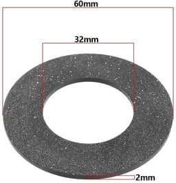 Dailygoods - 5 Stuks Wrijvingsschijf Koppelingsvoeringen voor Grasmaaier - Compatibel met Modellen — thumbnail 2