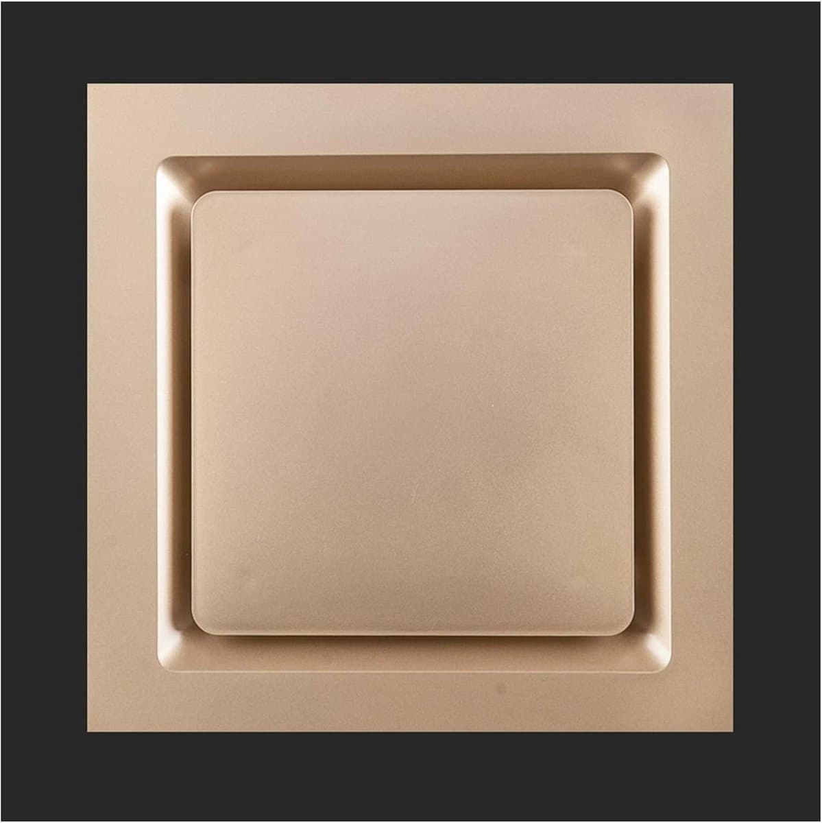 Plafond Ventilator - Afzuigventilator Keuken - Luchtcirculatie Verbeteren - Stille Werking - 40W - Goud — afbeelding 1