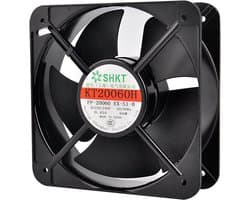 Centrifugaal Ventilator - Koelunit - Industriële Koeling - 60W Vermogen - 220V - Zwart