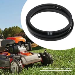 Dailygoods- Grasmaaier Riem Vervanging - 90"/89" Rubber Riem - Compatibel met Husqvarna/POULAN - OEM-nummers 532174368/532180808 - Schokbestendig - Zwart - Maaierriem — thumbnail 2