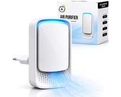 Twenty4seven® Luchtreiniger voor Stopcontact - Mini Air Purifier voor Slaapkamer - Tegen Huisstofmijt, Geurtjes & Huisdieren - Compact & Stil