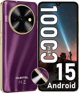 OUKITEL C59 Smartphone, 10000mAh, 16GB+128GB, 6,88" HD+ 90Hz, Android 15, 13MP, GPS — thumbnail 1