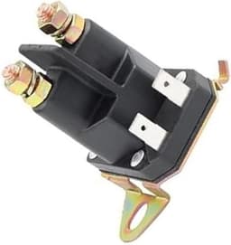 Startrelais Grasmaaier - Startmotor Solenoïde - Betrouwbaar Starten - Zware Constructie - 1 x 1 x 1 cm - Zwart — thumbnail 1