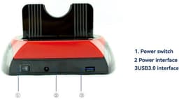 Harddrive Docking Station - Externe Harde Schijf Houder - Data Back-up - Ondersteunt IDE en SATA — thumbnail 5