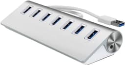 Draagbare Data Hub - USB Hub Extender - Computer Uitbreiding - 7 USB 3.0 Poorten — thumbnail 1