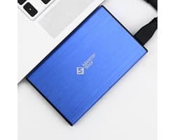 Externe harde schijf 250GB - USB 3.0 super snel - ultra dun en compact - ideaal voor dataopslag - ShopVlot