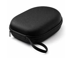 WiseQ Harde Koptelefoon Hoes – Headphone Case – Koptelefoon Case Over Ear & On Ear – Waterdichte Hoofdtelefoon Case – Headset Case – Zwart