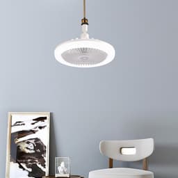 Plafondventilator, dimbare plafondventilator met geïntegreerde verlichting, krachtige LED-plafondventilator voor kinderkamers, plafondventilator voor verkoeling. — thumbnail 5