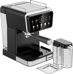 LUND 68502 9-in-1 Halfautomatische Espresso Espresso- & Capsulemachine – 20 Bar – Thermoblock – Automatische Melkopschuimer – Geschikt voor Gemalen Koffie & Nespresso® Capsules — thumbnail 2
