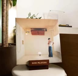 LP Standaard - Hout - Vinyl Rek - Platenhouder - Platen Standaard - LP Opbergsysteem - 14.5*23*4.5 cm — thumbnail 4
