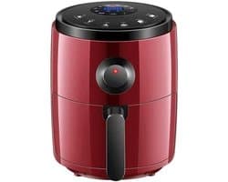 Airfryer - Friteuse Heteluchtoven - Gezond Koken - Snelle Warmteafvoer - Niet gespecificeerd - Rood