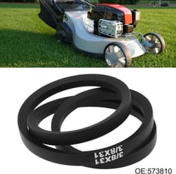 SnelShoppen - V-snaar 573810 voor Maaiers - 3/8x81 Inch - Compatibel met Zelfrijdende Grasmaaier - 78.8 cm - Krachtige Aandrijving voor Efficiënt Maai — thumbnail 5