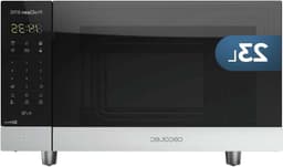 Magnetron Zwart - Oven Magnetronoven - Snel Eten Opwarmen - Ready2Clean Coating - 23 liter - Zwart — thumbnail 1