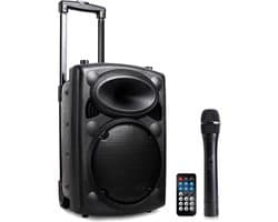 Qtx QR10PABT Mobiele Bluetooth Luidspreker USB/SD/VHF 500W