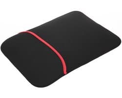 Handige Universele 15,6 inch Laptop / Tablet Soft Sleeve Hoes | Zwart/Black