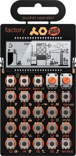 Teenage Engineering PO-16 Pocket Operator Factory - Analoge Synthesizer — thumbnail 1
