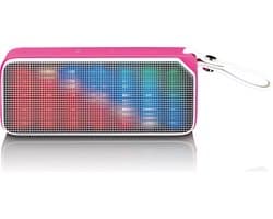 Lenco BT-191PK - Bluetooth Speaker Draadloos - Splashproof - Roze