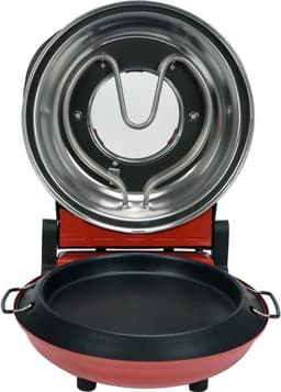 LUND Pizzaoven - 1200W - 400 ºC - 5-traps temperatuurregeling — thumbnail 5