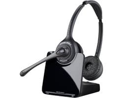 Plantronics CS520 - Draadloze Headset - Dubbel Oorschelp - DECT Technologie