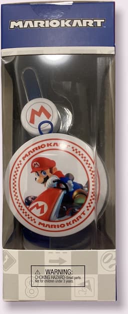 Super Mario Kart - Koptelefoon voor kinderen 3-7 jaar - Wit / Blauw — thumbnail 2