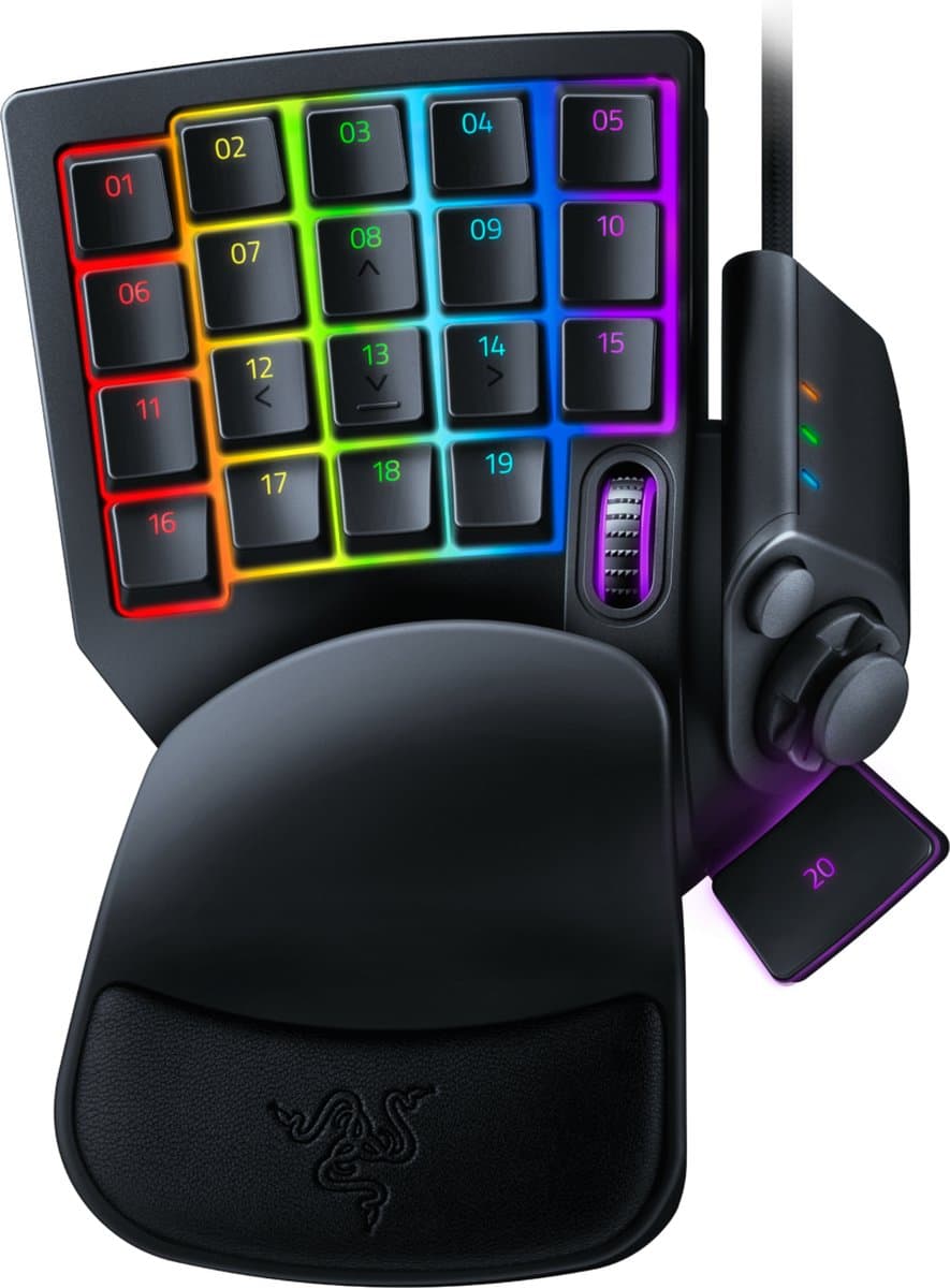 Razer Tartarus Pro - Gaming Keypad - 32 Programmeerbare Toetsen - Tweevoudige Functietoetsen - RGB — afbeelding 1