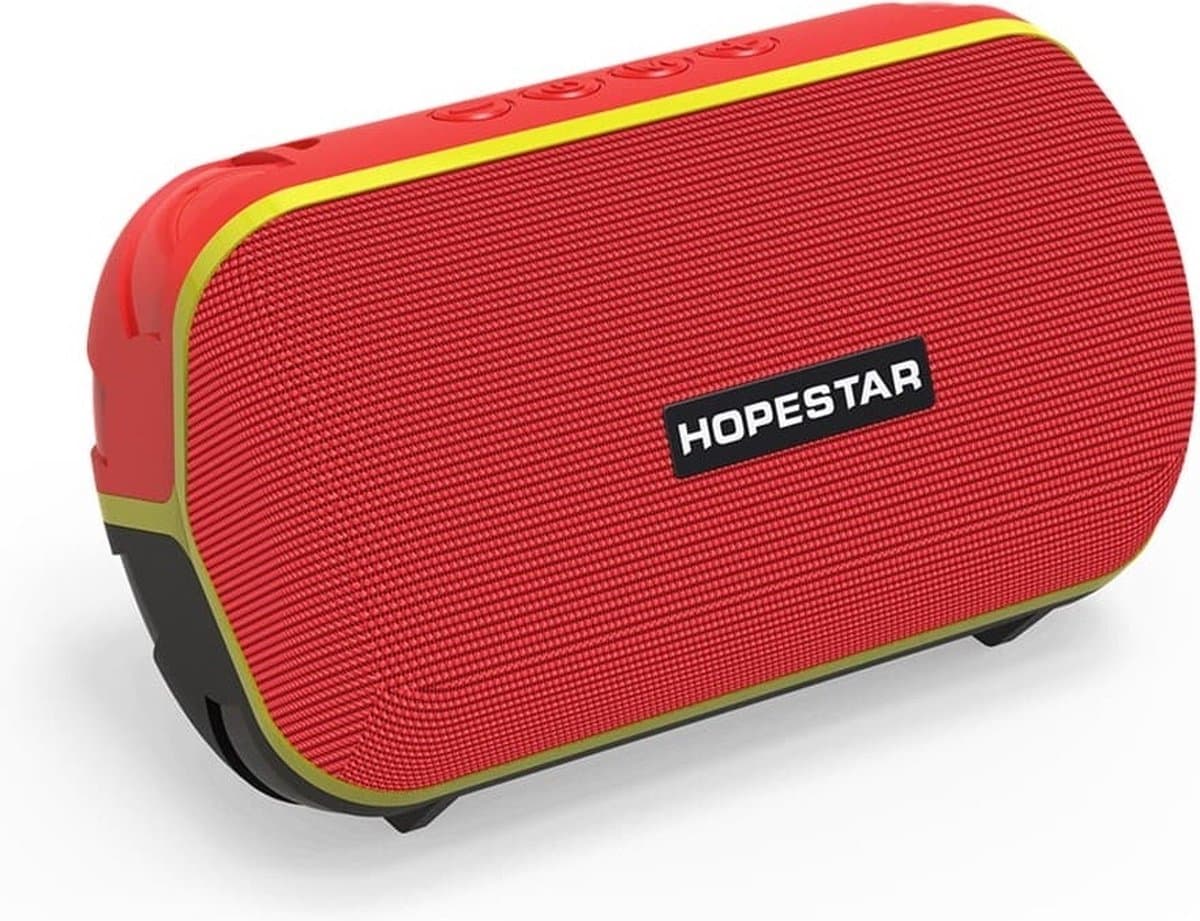 Hopestar T6 Mini Rood  - luidspreker Draagbare draadloze luidspreker Draagbare waterdichte luidspreker Soundbar — afbeelding 1