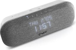 Teufel RADIO ONE - Hifi-wekkerradio met DAB+/ FM - Dimbaar display - 4 wekgeluiden - lichtgrijs — thumbnail 3