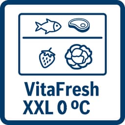 Bosch KGN392LDF - Serie 4 - Koel-vriescombinatie - Total No Frost; Nooit meer ontdooien - RVS - VitaFresh XXL 0°C: houd etenswaren langer vers met extra ruime vershoudlades — thumbnail 9