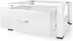 Nedis Wasmachine Verhoger - Ombouw met Opberglade – 150 kg – Wit — thumbnail 3