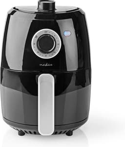 Nedis Airfryer - 2.4 l - Compacte Heteluchtfriteuse - Timer - Zwart — thumbnail 1