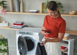 Hoover H-WASH 550 H5WPB447AMBC/1-S wasmachine Voorlader 7 kg 1400 RPM Wit — thumbnail 11