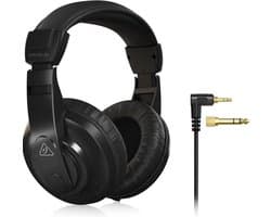 Behringer HPM1100-BK studio-koptelefoon Hoge kwaliteit hoofdtelefoon koptelefoon headset voor DJ en muziek instrumenten piano keyboard