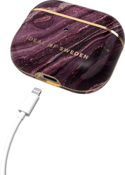 iDeal of Sweden AirPods Case Print Gen 3 Golden Plum — thumbnail 3