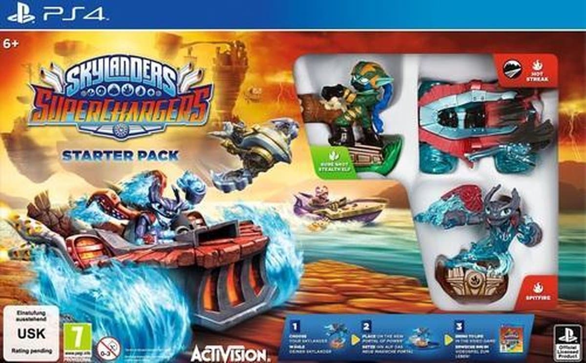 Skylanders SuperChargers: Starter Pack - PS4 — afbeelding 1