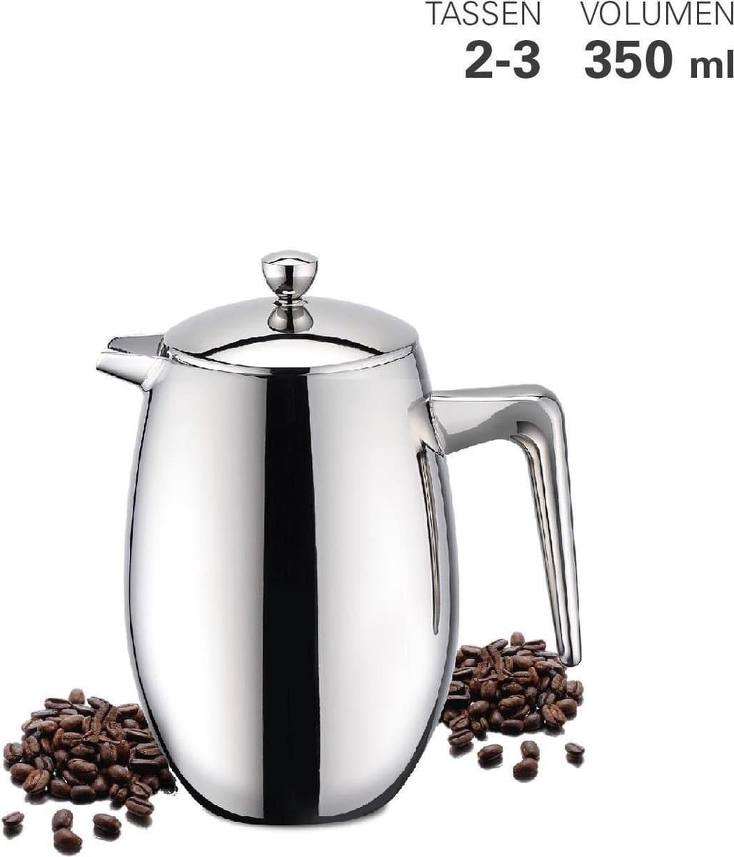 Cafetière, 350 ml, Dubbelwandig – Weis — afbeelding 1