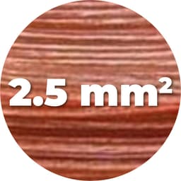 Luidspreker kabel - 2.5mm² - 50 meter - Op rol - Allteq — thumbnail 3