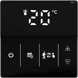 TechU™ Smart Thermostaat Thin – Zwart – Alleen voor Elektrische Vloerverwarming – App & Wifi – Google Assistant & Amazon Alexa – Persoonlijk Programma Instelbaar — thumbnail 1