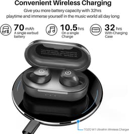 Tozo NC9 - Draadloze oordopjes - Bluetooth oordopjes - Noise Cancelling — thumbnail 3