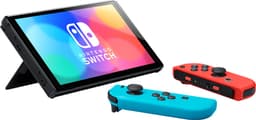 Nintendo Switch OLED - Blauw/Rood — thumbnail 5