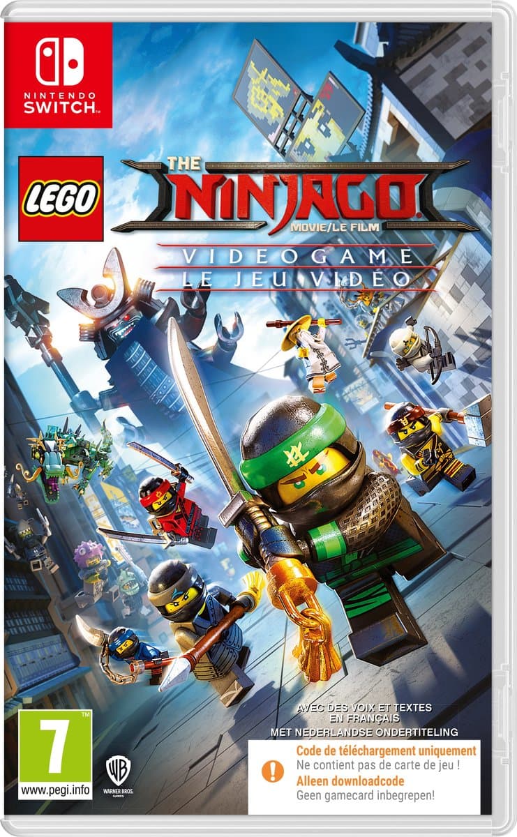 The LEGO Ninjago Movie Video Game - Nintendo Switch - Code in box — afbeelding 1