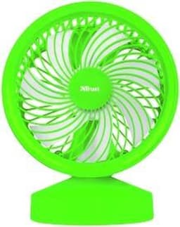 Trust - Ventu - USB Ventilator - Groen - Met powerbank 4400 mAh - Voor op het strand - op vankantie — thumbnail 4
