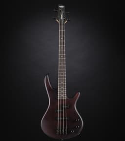 Ibanez GSRM20B Walnut Flat – miKro Short‑Scale 4‑snarige basgitaar – Dynamix P/J Pickups — thumbnail 2