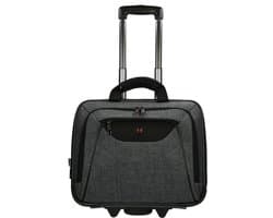 Enrico Benetti Frankfurt 75009 Laptop trolley 17 inch - Grijs