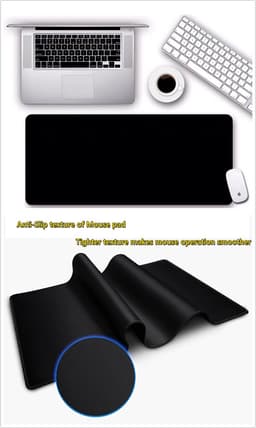 Rainbecom - Zwart - 700 x 300 x 2 mm - XL - Gaming Muismat - Antislip mat — thumbnail 5