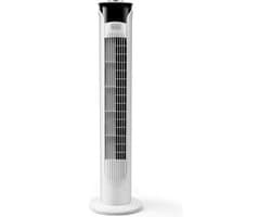 BLACK+DECKER Torenventilator BXEFT47E - 45 Watt - Geruisloos - Timer - Wit — afbeelding 1