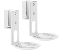 Muurbeugel set voor Sonos Era 100 - 2 stuks - Draai- en kantelbaar - Wit