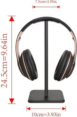 Livano Headset Stand - Headset Standaard - Headset Houder - Headset Hanger - Koptelefoon - Gaming - Wit — thumbnail 2