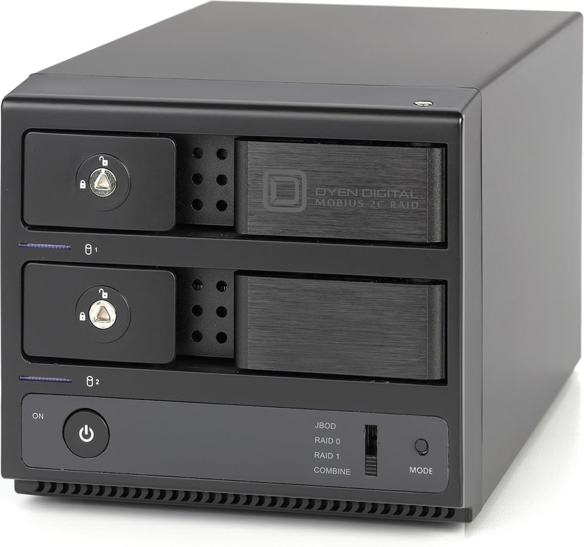 Oyen Digital Mobius 2C RAID 2-Bay USB-C HDD - 40TB — afbeelding 1