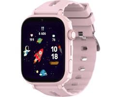 Royal Supplies Pixiepulse - Smartwatch- Smartwatch kinderen- 2026 Model- HD -GPS Tracker- Camera - SOS-alarm - Waterdicht - iOS en Android - GPS Horloge Kind- Videobellen - Screenprotector- Roze